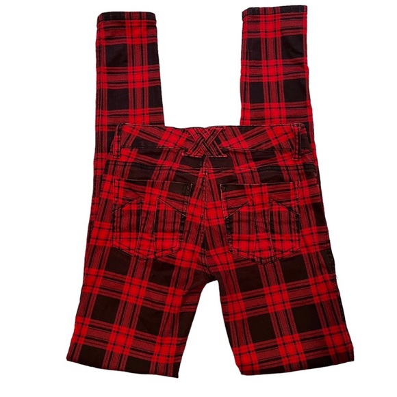 Tripp NYC Red Plaid Pants by Daang Goodman - Picture 3 of 8